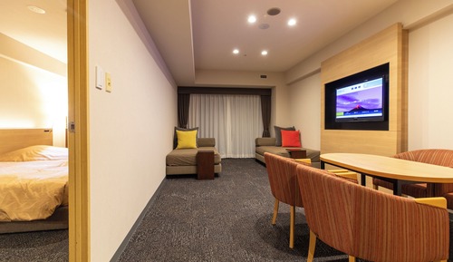 Deluxe Quadruple Room(4F-5F) with Mt. Fuji View Non-Smoking-No Daily Cleaning