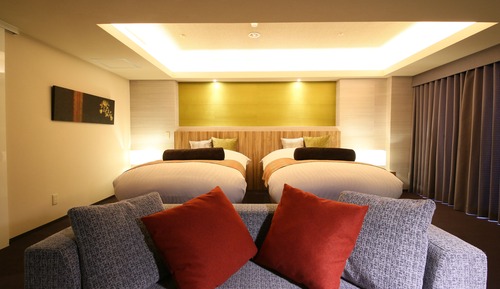 Comfort Twin Room (9F-10F) with Mt. Fuji View Non-Smoking