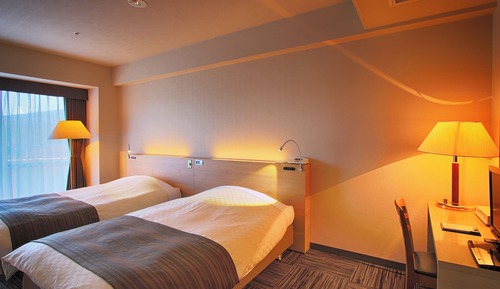 A-Upper Deluxe Quadruple Room(6F-10F) with Mt. Fuji View Non-Smoking