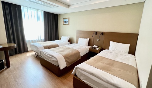 Deluxe Family Triple Room (2 Single beds + 1 Extra bed)