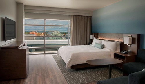 Room, 1 King Bed with Sofa bed, Lake View (Mobility Accessible, Tub)