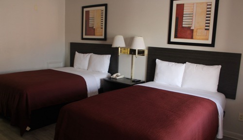 Basic Double Room, 2 Double Beds, Non Smoking