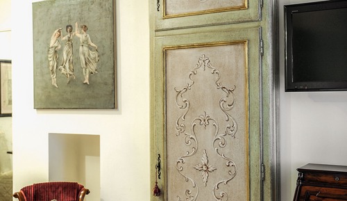 Superior Double Room (Ginevra, view on Juliet's Balcony)