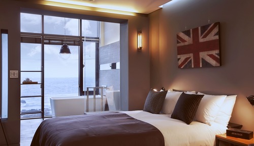 Studio, Kitchen, Ocean View (Pension Type)