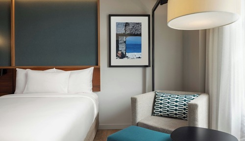 Room, 2 Double Beds, Smoking, City View