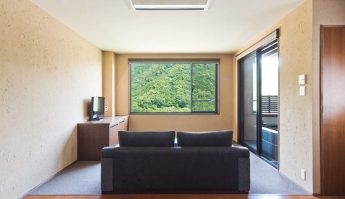 [Adult Only] Luxury Tower Twin Room with Open-air Bath Non-smoking