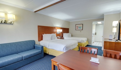 Superior Room, 2 Double Beds, Kitchen