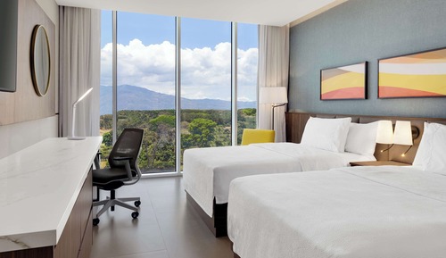 Room, 2 Double Beds, Mountain View