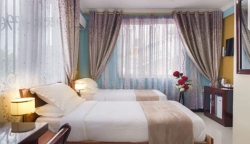 Comfort Twin Room, 2 Bedrooms, Non Smoking, Garden View