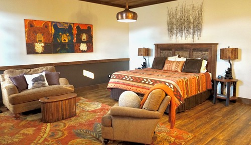 Premium Studio Suite, 1 King Bed, Bathtub, Mountain View