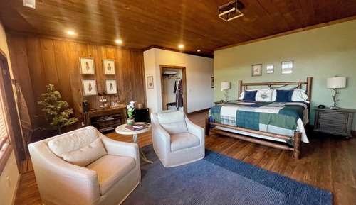 Premium Studio Suite, 1 King Bed, Bathtub, Mountain View