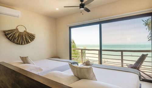 Standard Quadruple Room, Terrace, Sea View