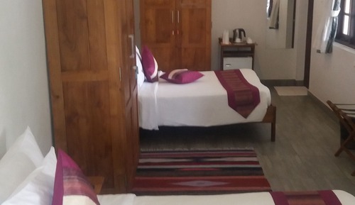 Family Quadruple Room, 2 Double Beds, Non Smoking, Pool Access