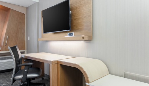 Suite, 1 King Bed with Sofa bed (Hearing Accessible)