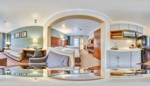 Suite, 1 King Bed, Non Smoking, Pool View