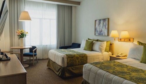 Executive Room, 2 Double Beds, City View (Solo Hospedaje)