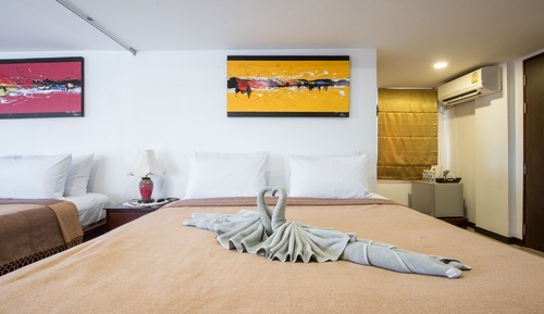Family Double Room, 2 Double Beds