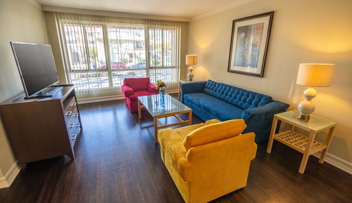Suite, 1 King Bed with Sofa bed (California)