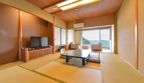 Superior Japanese-Style Room with 10 Tatami Mats (Sea side) - High Floor - Indoor Bath - Non-Smoking
