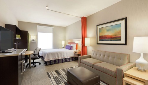 Studio, 1 Queen Bed with Sofa bed