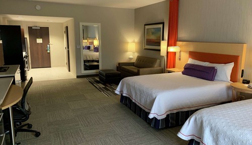 Studio, 2 Queen Beds, Accessible, Bathtub