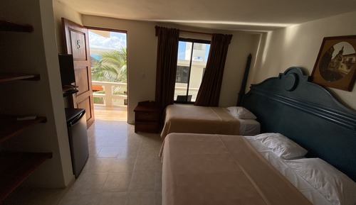 Basic Room Ocean View 2 double beds