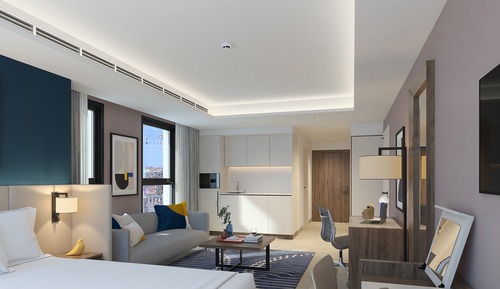 Deluxe Room, 2 Twin Beds, City View