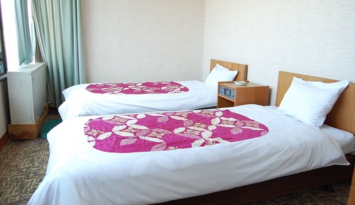 Japanese Western Style Room with Half Board (2 Single Beds + 5 Japanese Futons)
