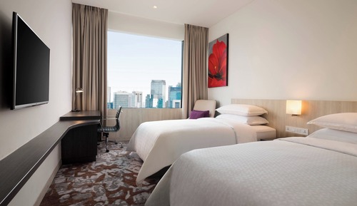 Room, 2 Twin Beds, Smoking