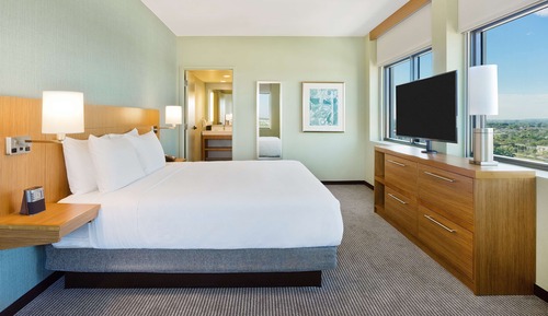Suite, 1 King Bed with Sofa bed, Accessible (with Shower)
