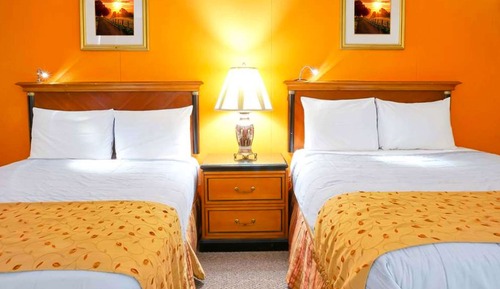 Room, 2 Double Beds, Non Smoking, Refrigerator & Microwave