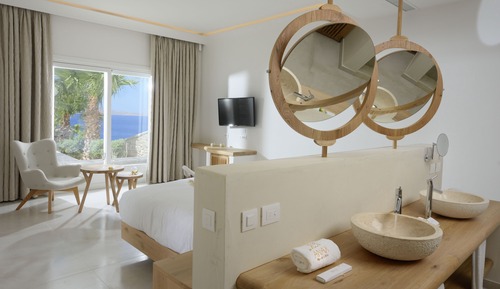 Suite, 2 Bedrooms, Private Pool, Sea View (Anax)