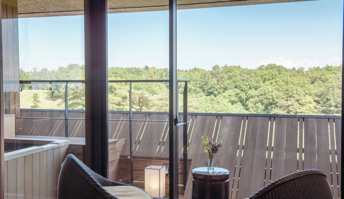 [Mt. Fuji view] Japanese-Western room with private bath