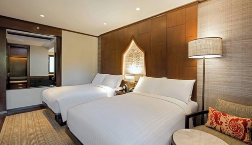 Room, 2 Double Beds, Non Smoking, Pool View (Pool Access)