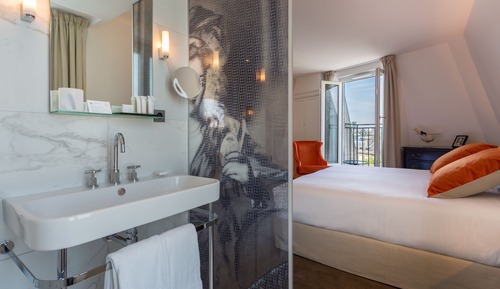 Junior Suite (Royale), Eiffel Tower front view 