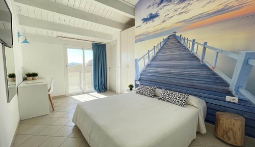 Comfort Double Room, Balcony, Partial Sea View (beach access included)
