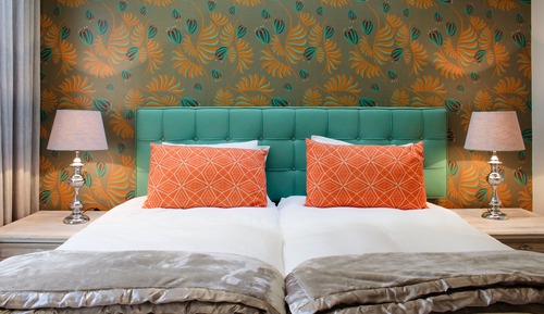 Deluxe Double or Twin Room, Connecting Rooms, Courtyard Area (Room #2)