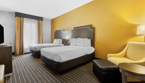 Standard Room, 2 Queen Beds, Accessible, Refrigerator & Microwave