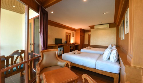 Grand Double or Twin Room, 1 Bedroom, Partial Ocean View