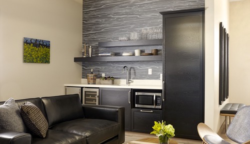 Archer's Den Hearing-Accessible Suite With Balcony + Fireplace
