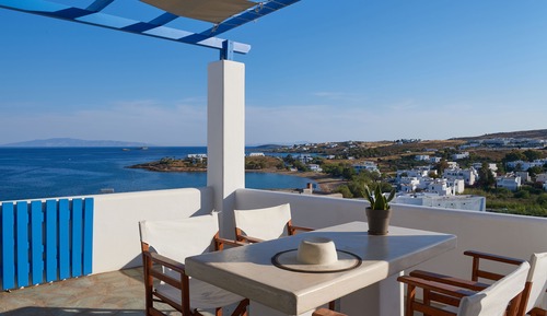 Family Apartment, 2 Bedrooms, Sea View (Poseidon)