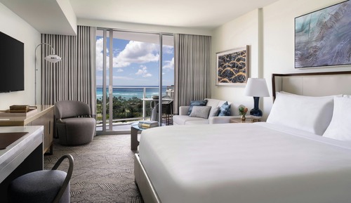 Room, 1 King Bed with Sofa bed, Non Smoking, Ocean View
