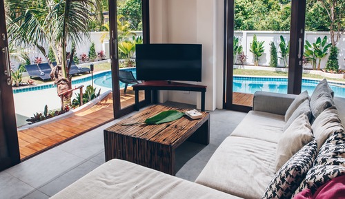 Luxury Villa, 4 Bedrooms, Pool View, Poolside