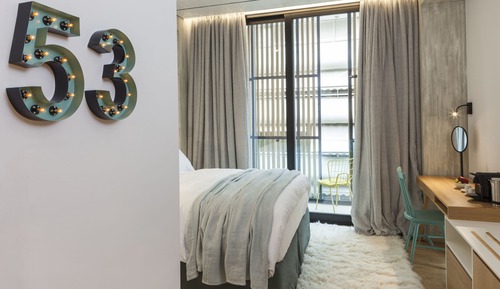 Boulevard Double Room, City View