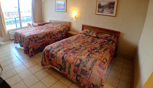 Economy Double Room, 2 Double Beds, Non Smoking