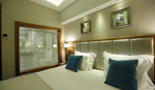 Deluxe Room, 1 King Bed, Smoking, Bathtub
