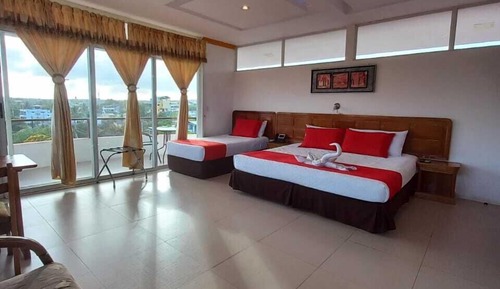 Economy Twin Room, Private Bathroom, Poolside