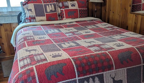 Classic Cabin, 1 Queen Bed, Non Smoking, Hill View (Unit #10 No Internet)