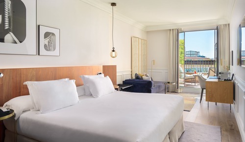 Deluxe Triple Room, Terrace, Garden View