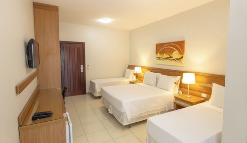 Deluxe Room, Multiple Beds, Pool View, Garden Area